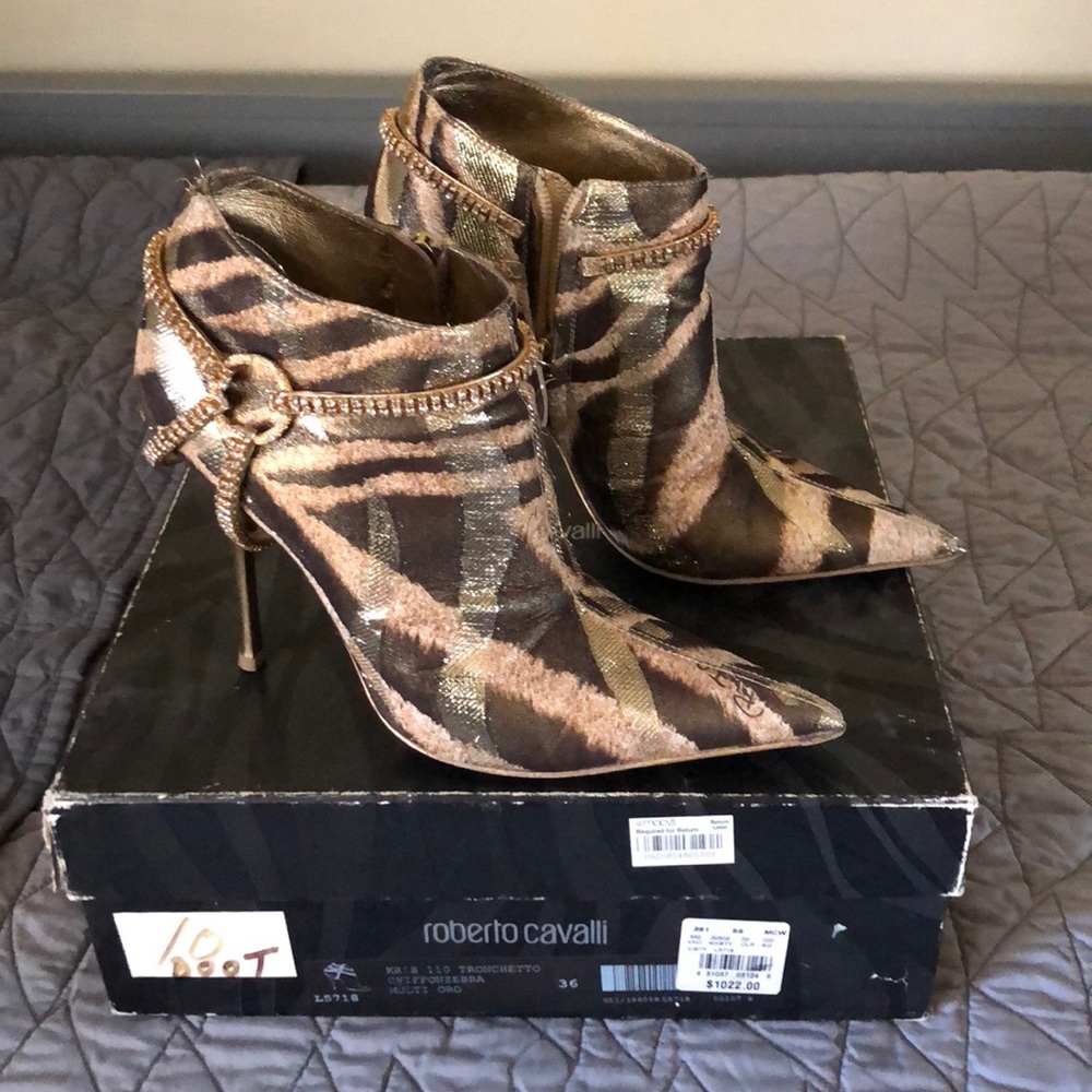 Roberto Cavalli Booties